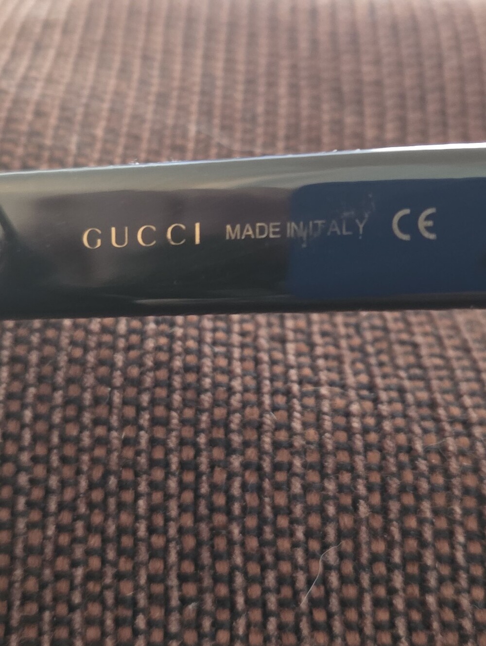 Gucci Black Square Sunglasses GG0034S Used - Picture 7 of 7